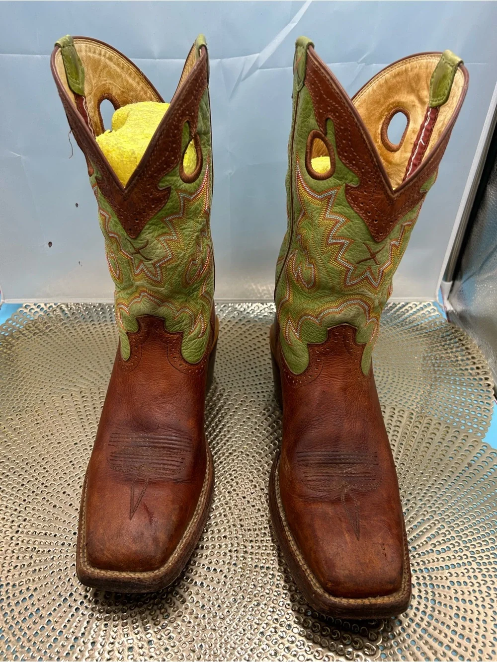 Twisted X men 11 flame stitch cowboy boots